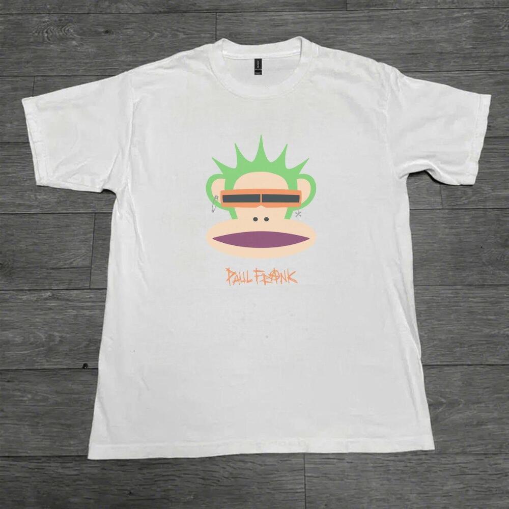 White Graphic Cotton T-Shirt With A Fun Design